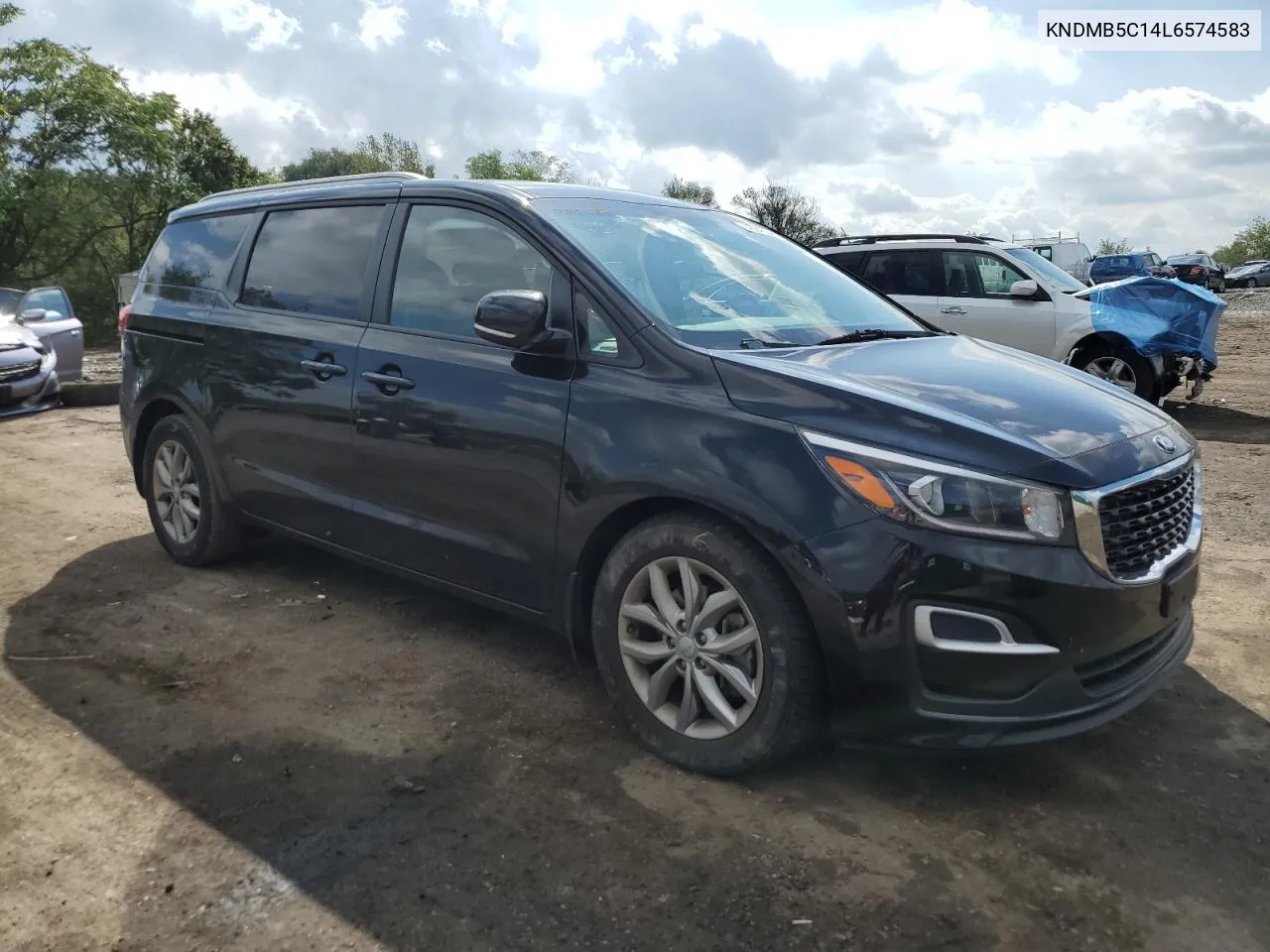 2020 Kia Sedona Lx VIN: KNDMB5C14L6574583 Lot: 74394854