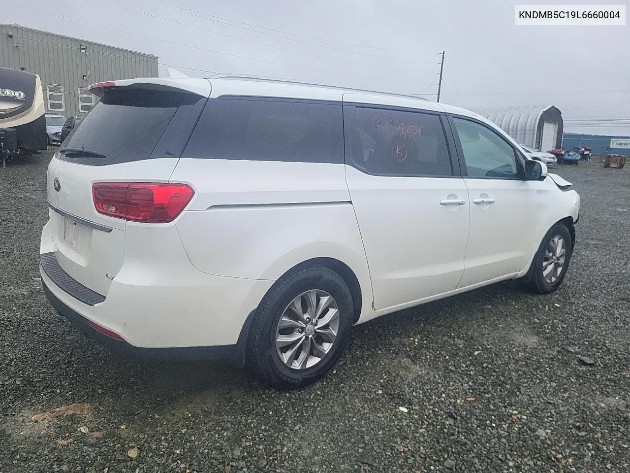 2020 Kia Sedona Lx VIN: KNDMB5C19L6660004 Lot: 74845304