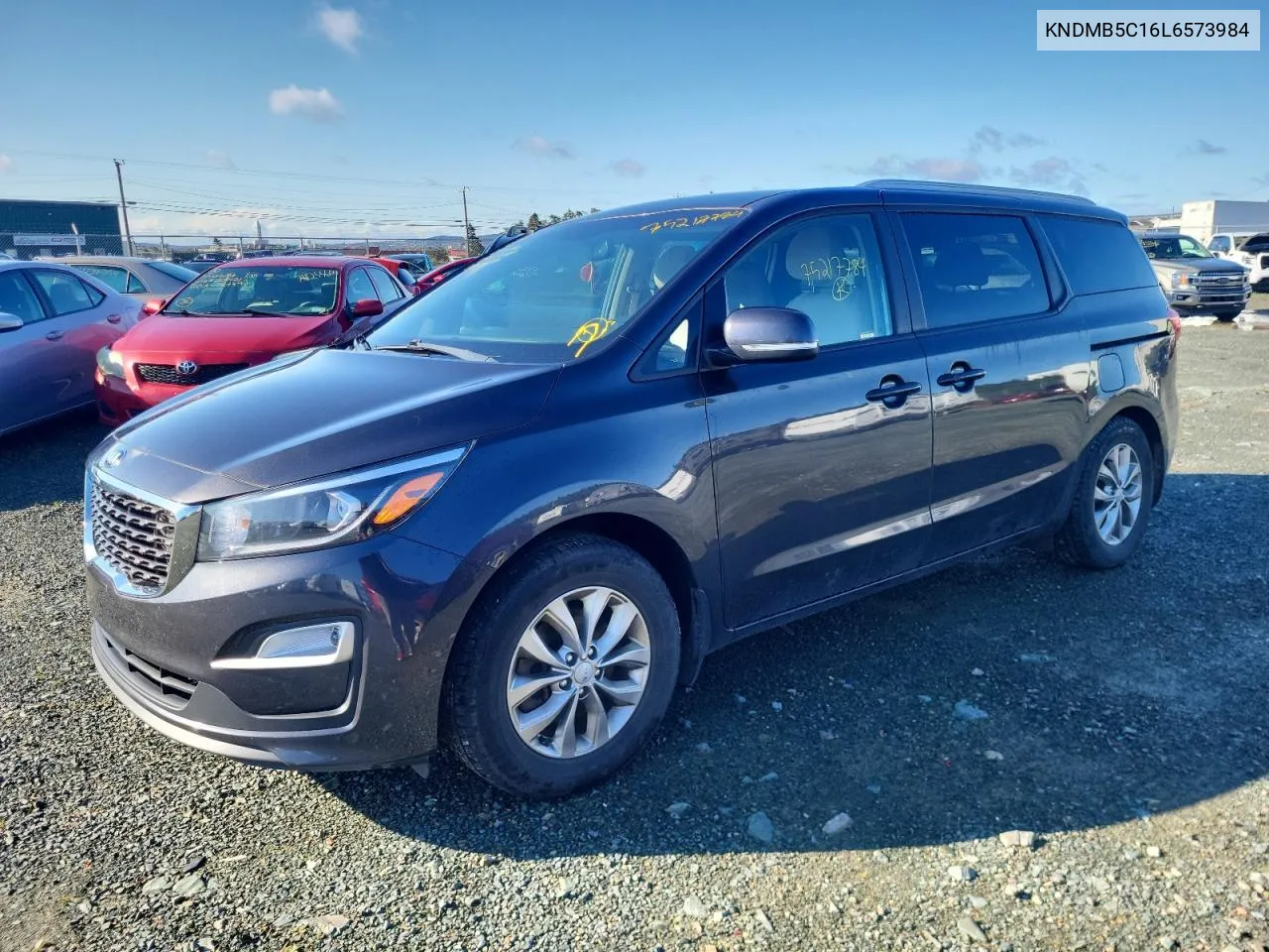 2020 Kia Sedona Lx VIN: KNDMB5C16L6573984 Lot: 75217784