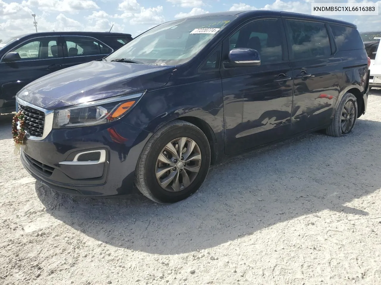 2020 Kia Sedona Lx VIN: KNDMB5C1XL6616383 Lot: 77220774