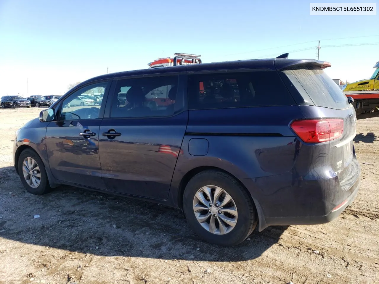 2020 Kia Sedona Lx VIN: KNDMB5C15L6651302 Lot: 77804974