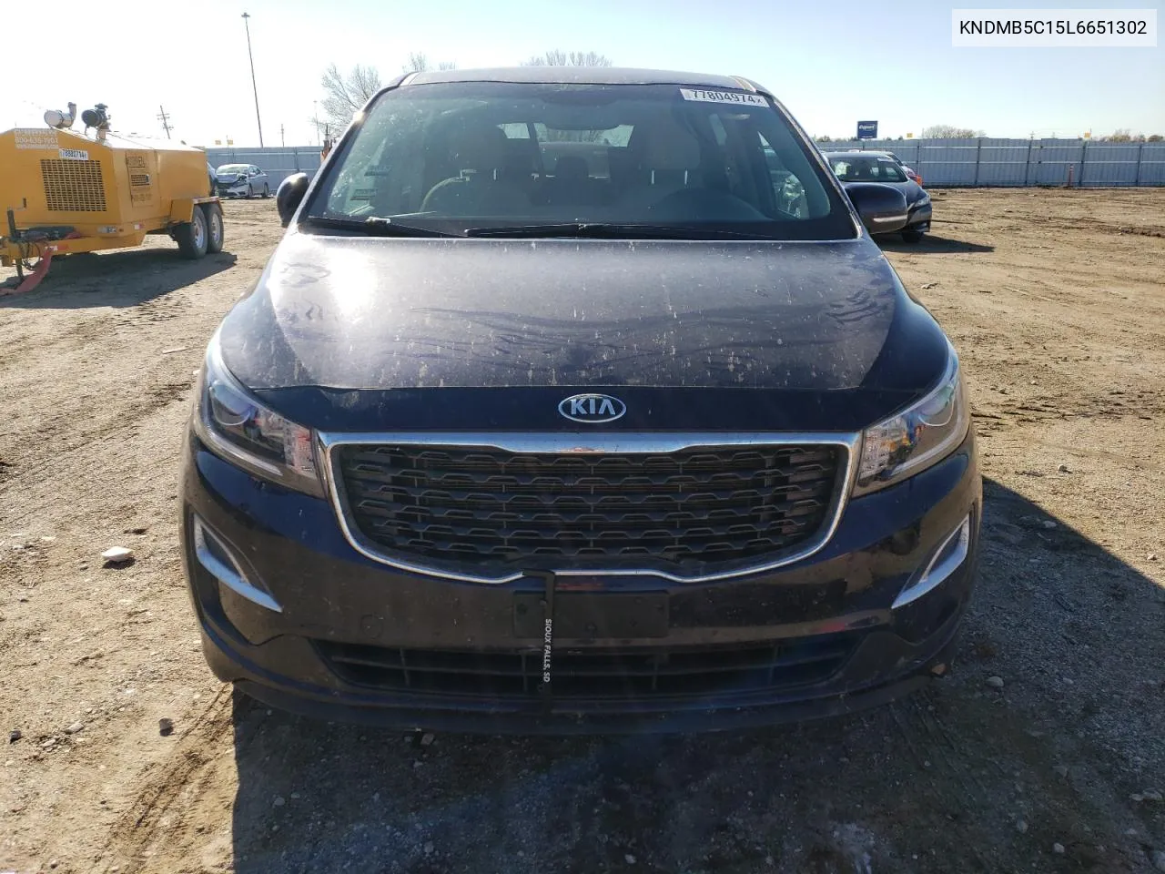 2020 Kia Sedona Lx VIN: KNDMB5C15L6651302 Lot: 77804974