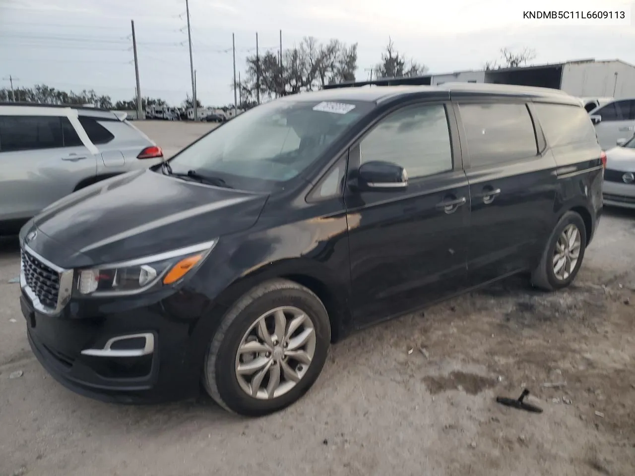 2020 Kia Sedona Lx VIN: KNDMB5C11L6609113 Lot: 78192374