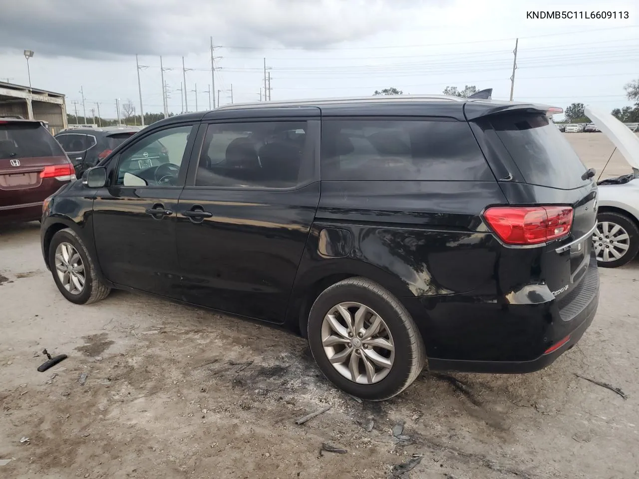 2020 Kia Sedona Lx VIN: KNDMB5C11L6609113 Lot: 78192374