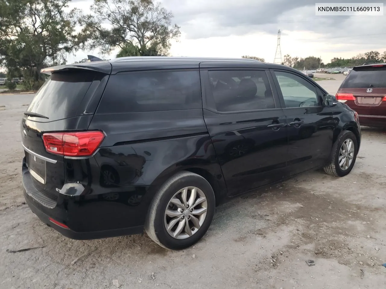 2020 Kia Sedona Lx VIN: KNDMB5C11L6609113 Lot: 78192374