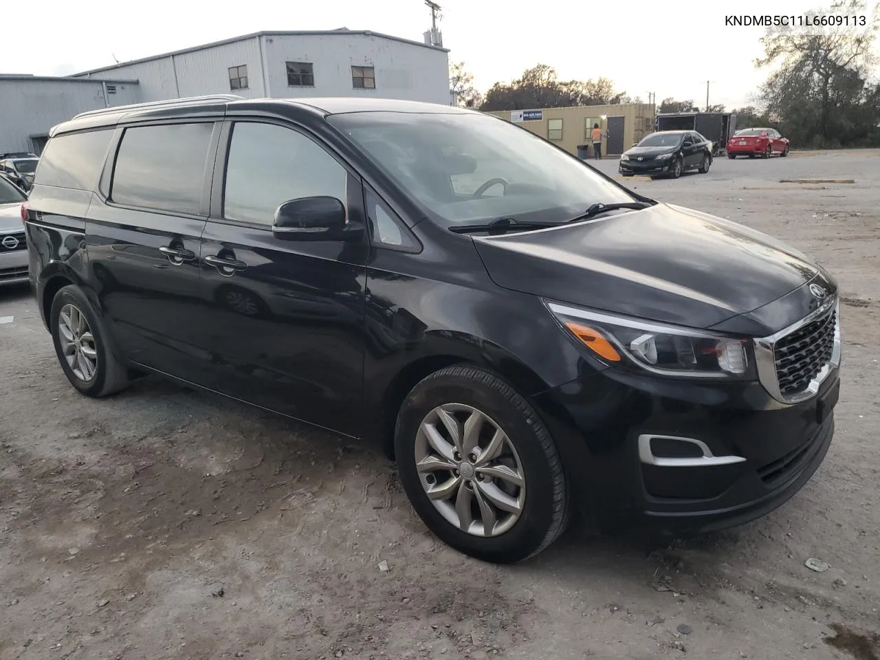 2020 Kia Sedona Lx VIN: KNDMB5C11L6609113 Lot: 78192374