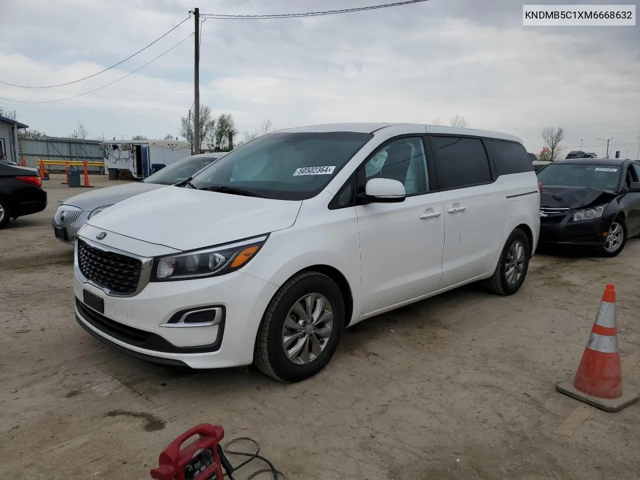 2021 Kia Sedona Lx VIN: KNDMB5C1XM6668632 Lot: 50502364