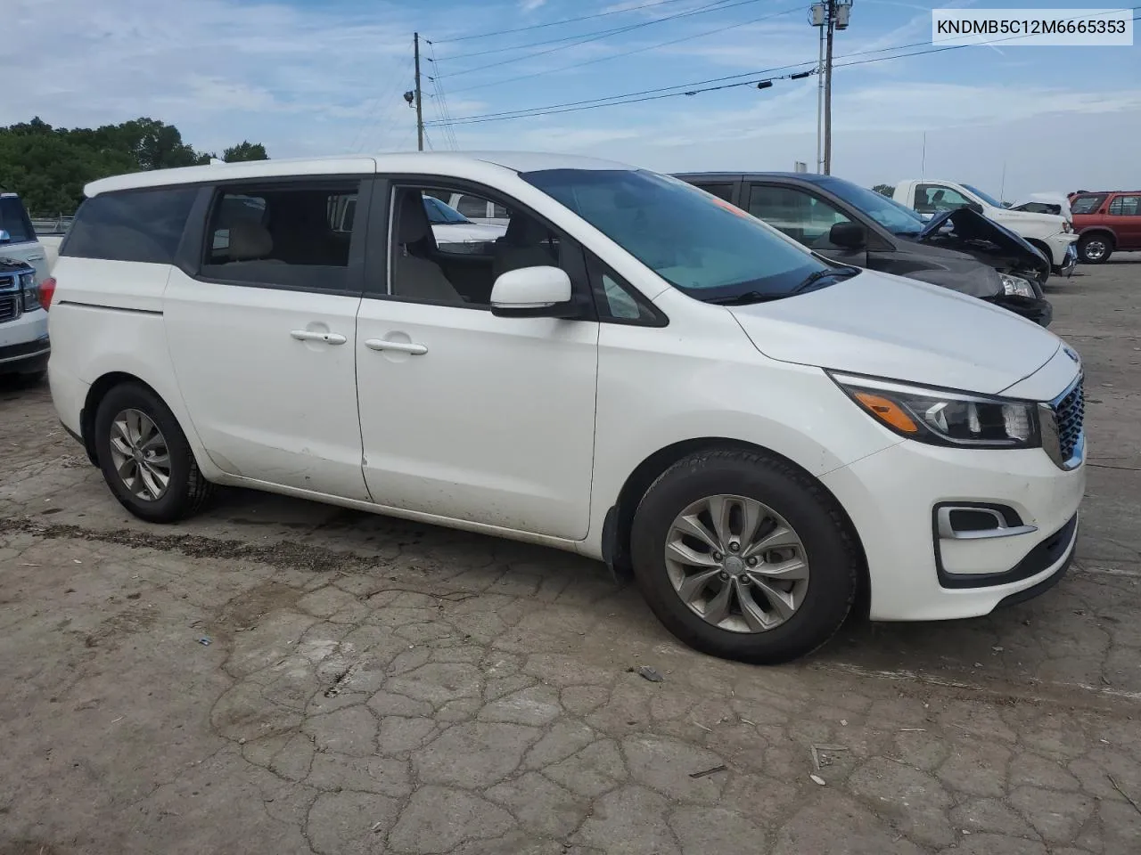 2021 Kia Sedona Lx VIN: KNDMB5C12M6665353 Lot: 62072634