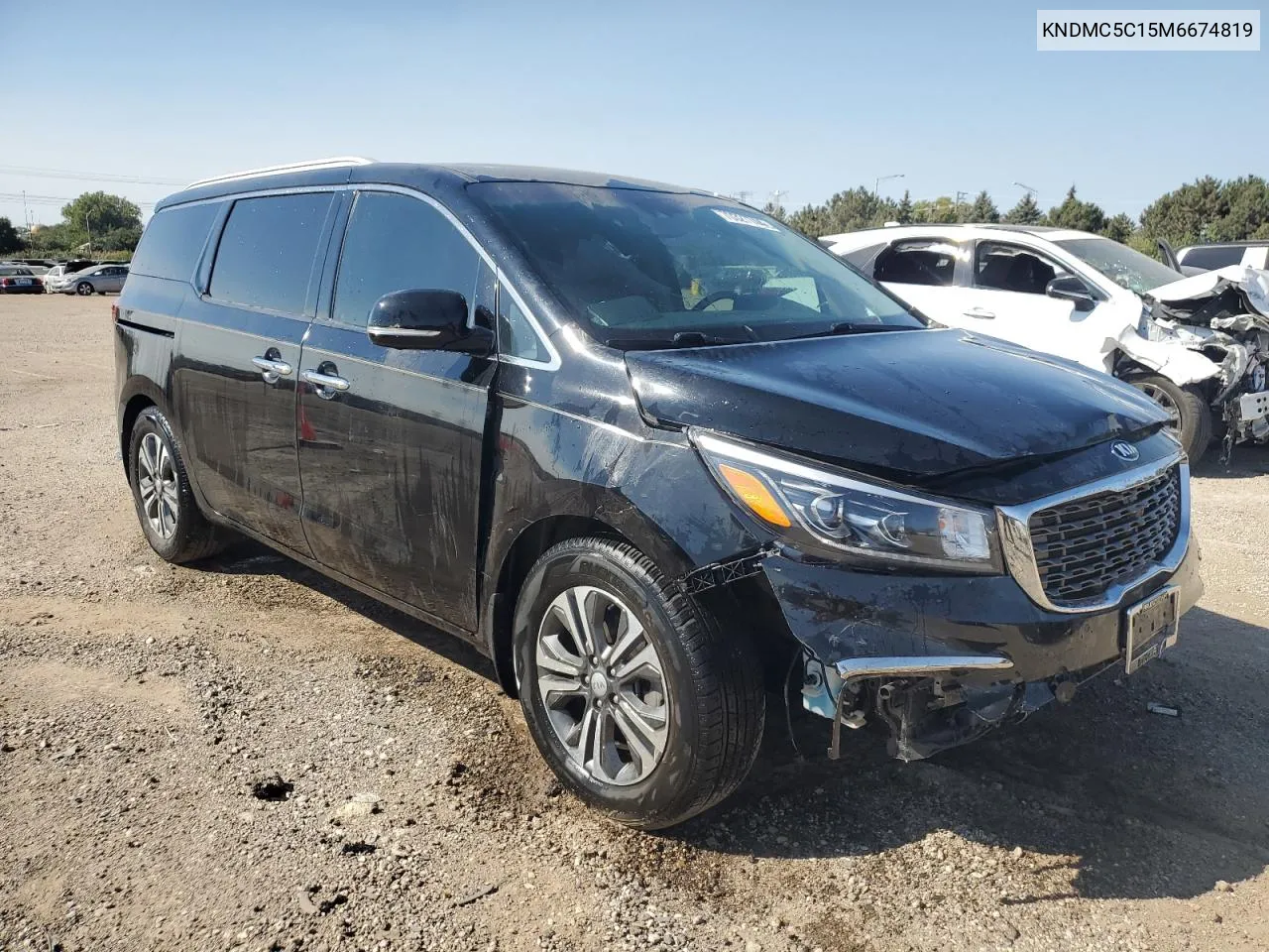 2021 Kia Sedona Ex Premium VIN: KNDMC5C15M6674819 Lot: 70327744