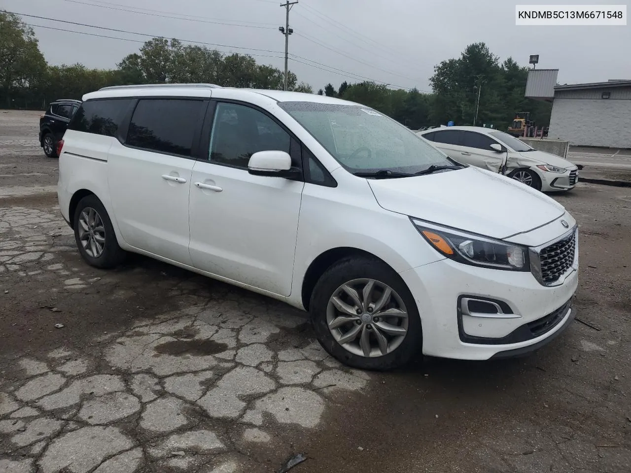 2021 Kia Sedona Lx VIN: KNDMB5C13M6671548 Lot: 72808284