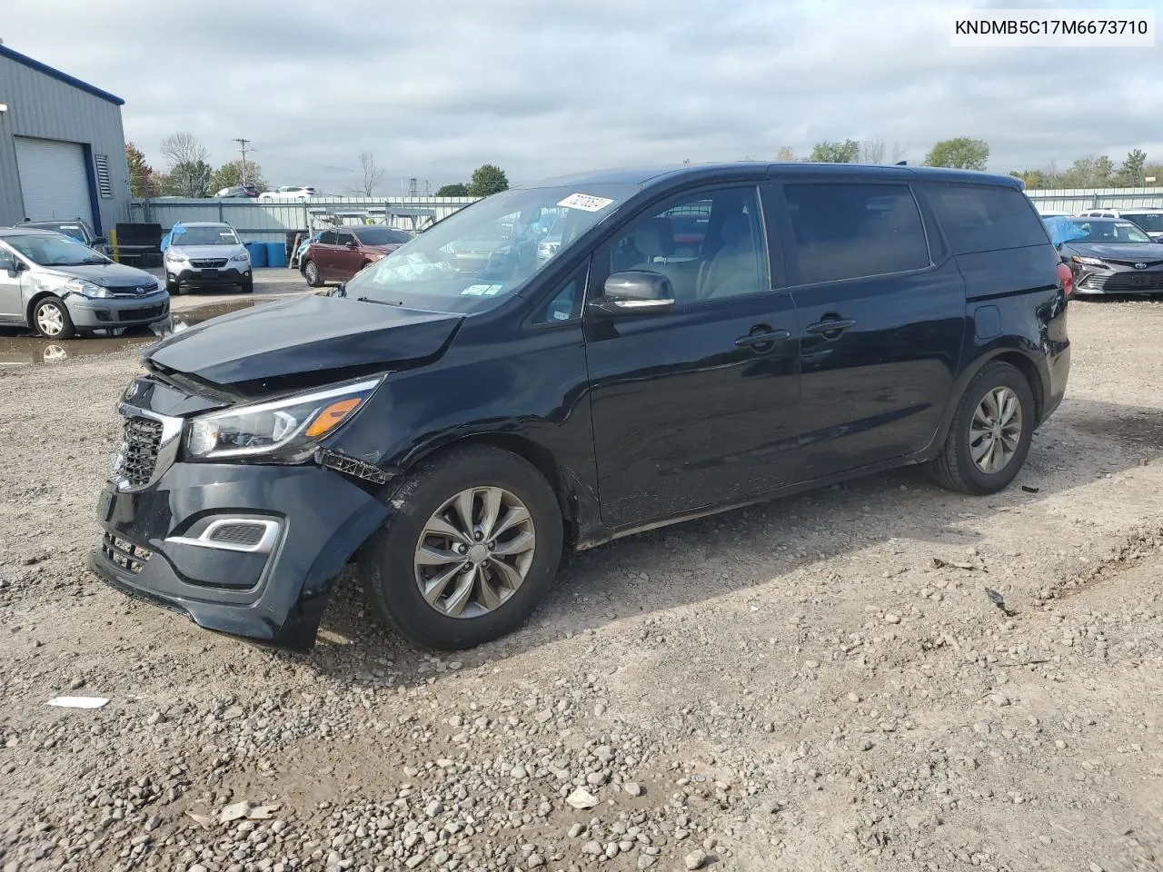 2021 Kia Sedona Lx VIN: KNDMB5C17M6673710 Lot: 73278524