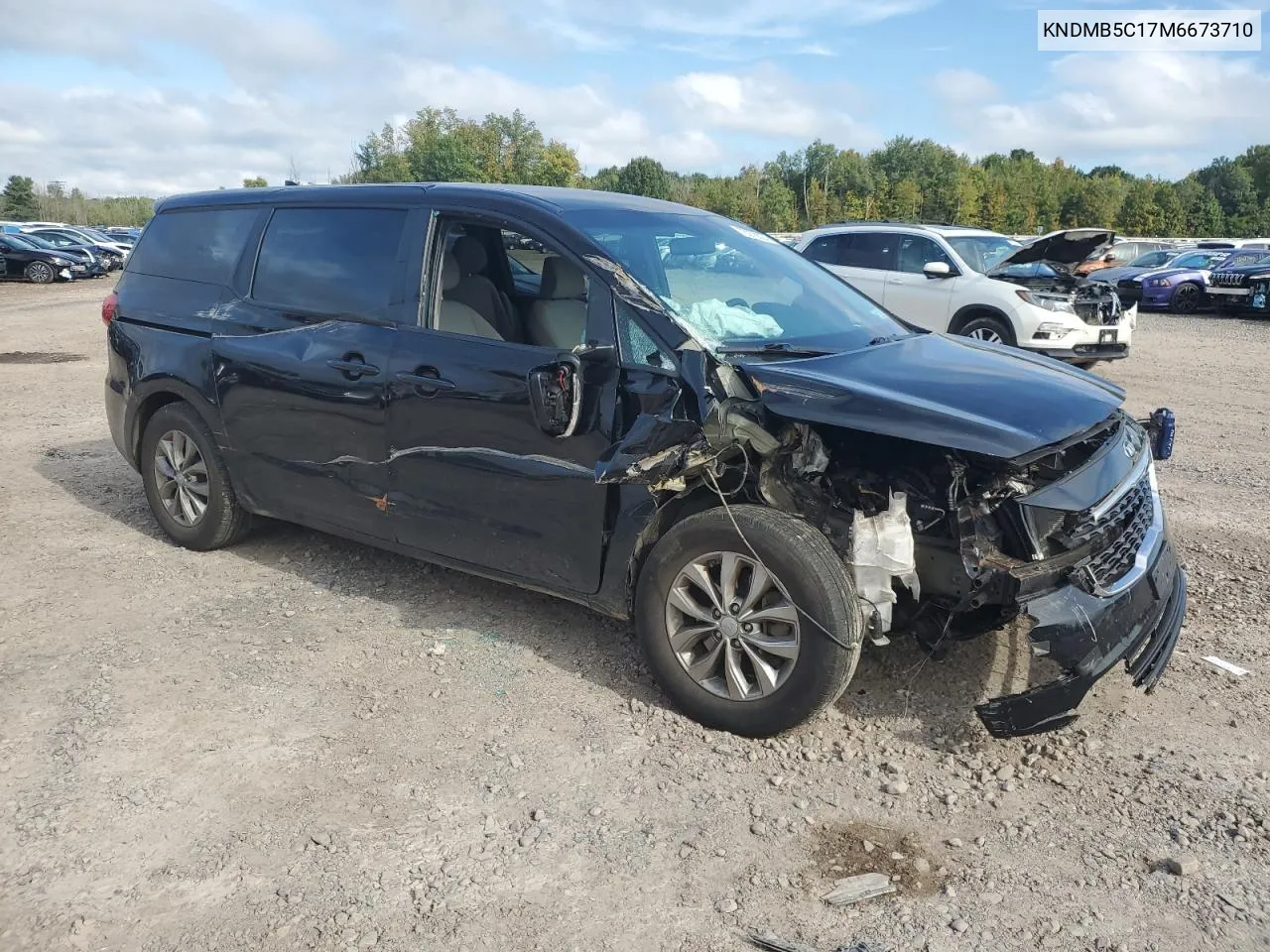 2021 Kia Sedona Lx VIN: KNDMB5C17M6673710 Lot: 73278524