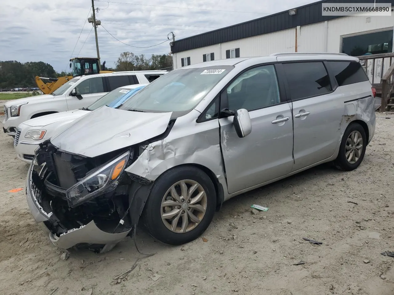 2021 Kia Sedona Lx VIN: KNDMB5C1XM6668890 Lot: 73888614