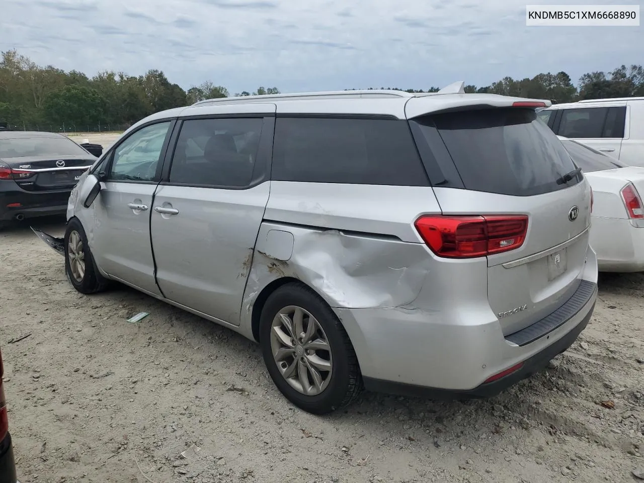 2021 Kia Sedona Lx VIN: KNDMB5C1XM6668890 Lot: 73888614