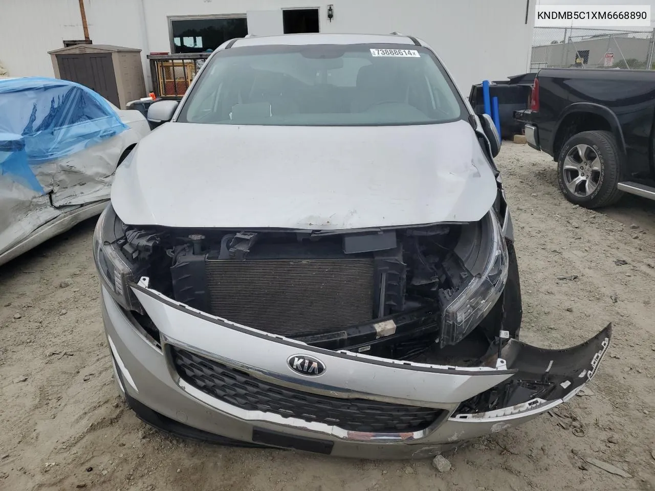 2021 Kia Sedona Lx VIN: KNDMB5C1XM6668890 Lot: 73888614