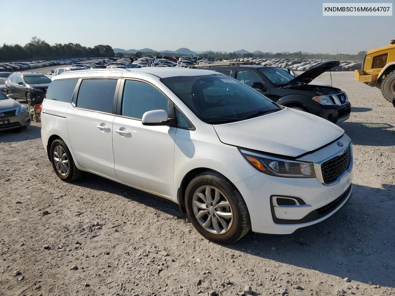 2021 Kia Sedona Lx VIN: KNDMB5C16M6664707 Lot: 73916704