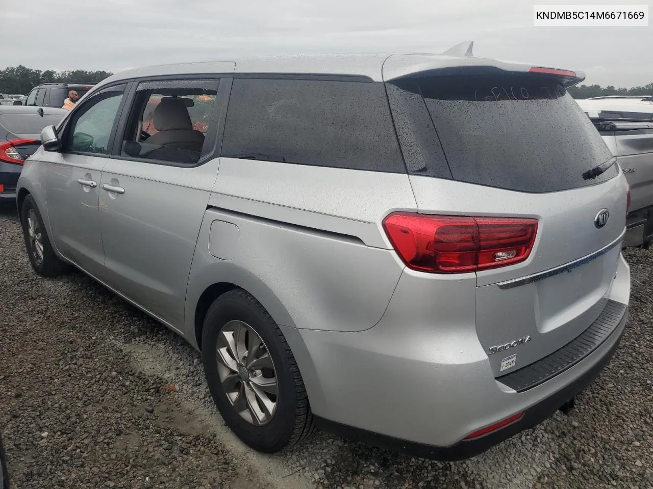 2021 Kia Sedona Lx VIN: KNDMB5C14M6671669 Lot: 74685354