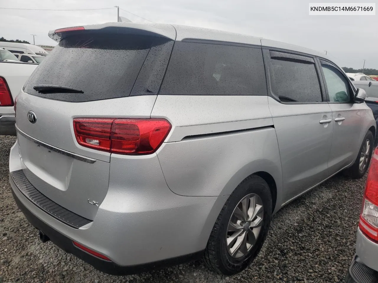 2021 Kia Sedona Lx VIN: KNDMB5C14M6671669 Lot: 74685354