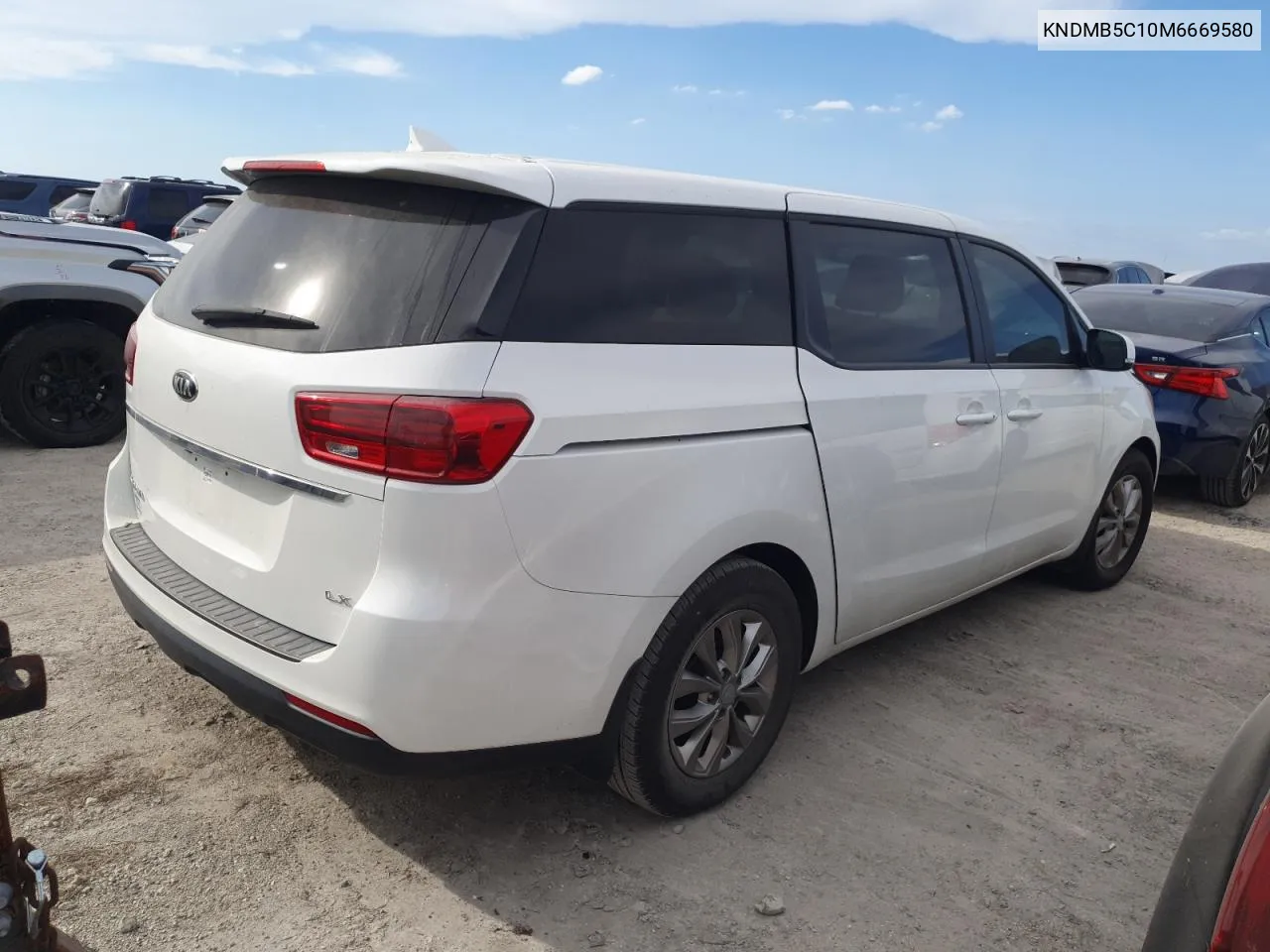 2021 Kia Sedona Lx VIN: KNDMB5C10M6669580 Lot: 76192634