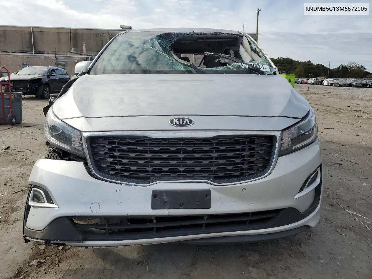 2021 Kia Sedona Lx VIN: KNDMB5C13M6672005 Lot: 76233924