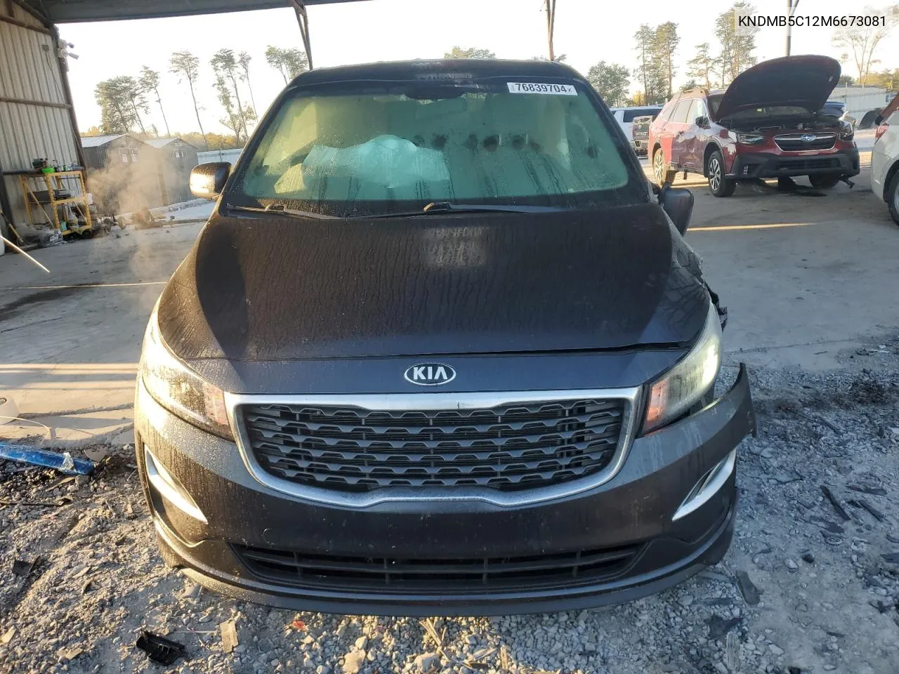 2021 Kia Sedona Lx VIN: KNDMB5C12M6673081 Lot: 76839704