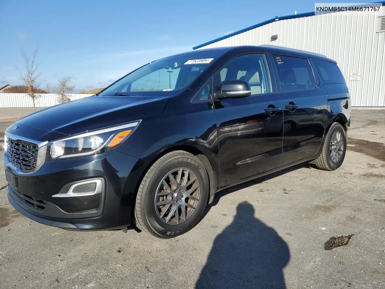 2021 Kia Sedona Lx VIN: KNDMB5C14M6671767 Lot: 77523984