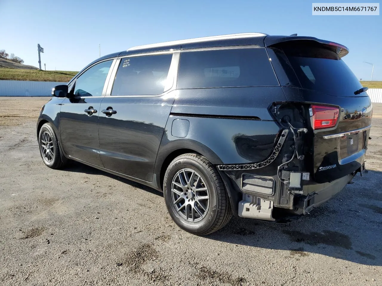 2021 Kia Sedona Lx VIN: KNDMB5C14M6671767 Lot: 77523984