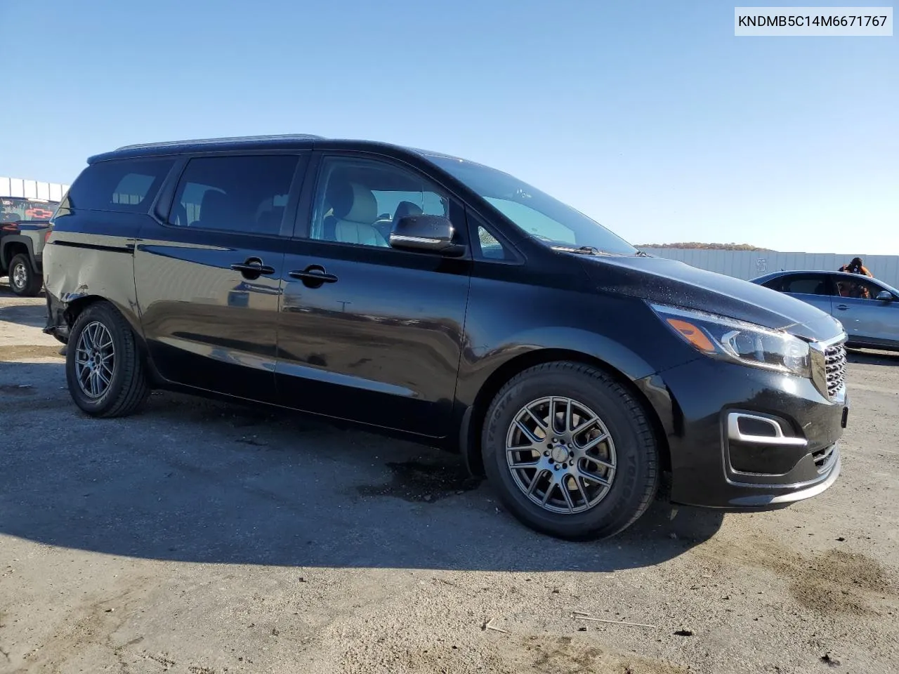 2021 Kia Sedona Lx VIN: KNDMB5C14M6671767 Lot: 77523984