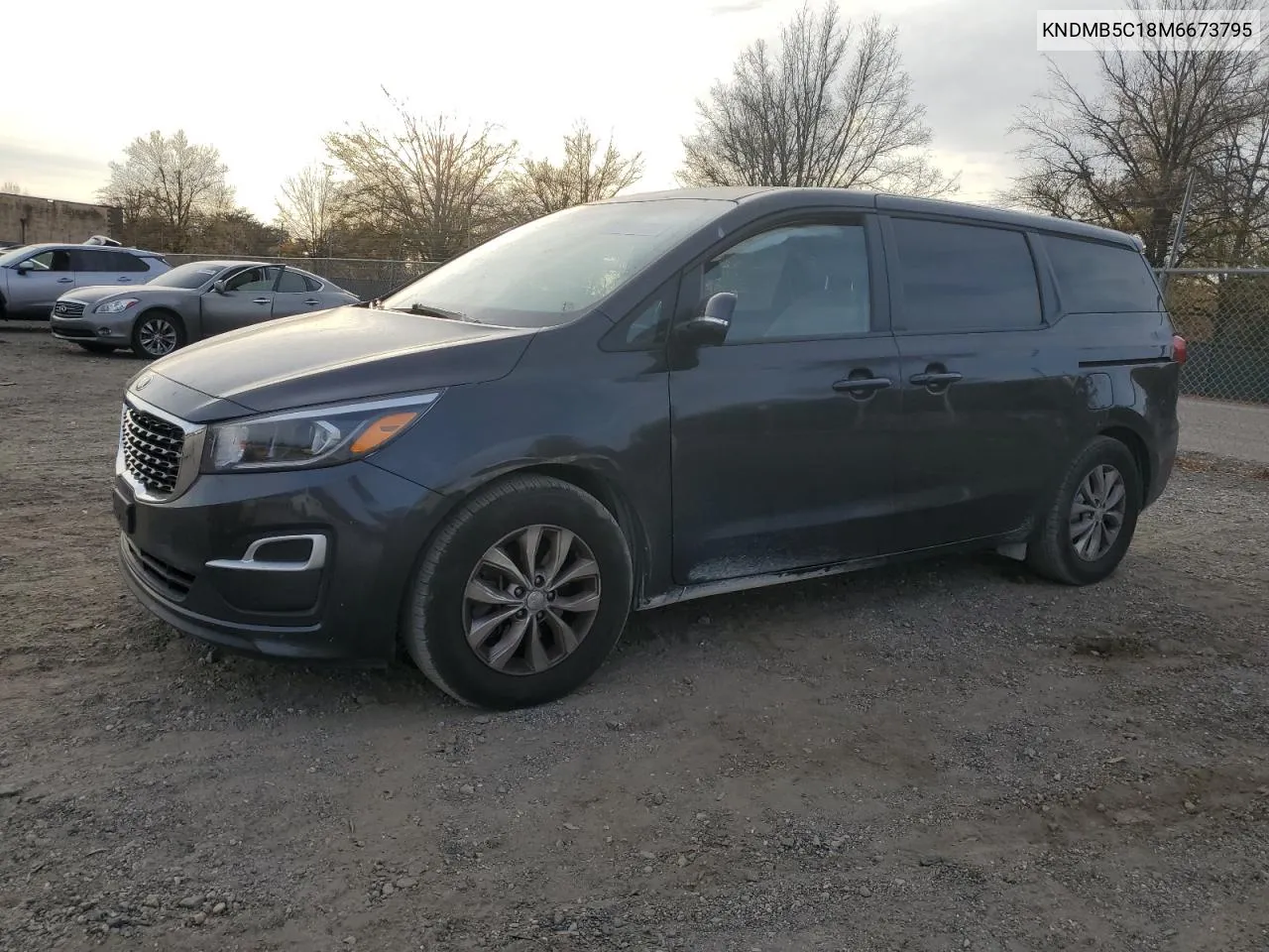 2021 Kia Sedona Lx VIN: KNDMB5C18M6673795 Lot: 79321754