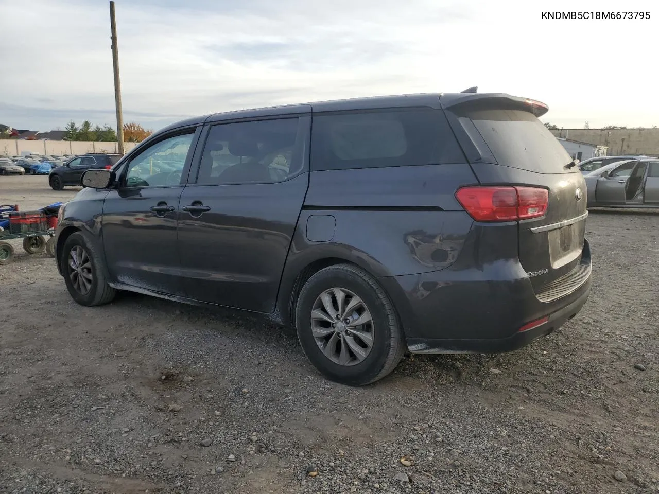 2021 Kia Sedona Lx VIN: KNDMB5C18M6673795 Lot: 79321754