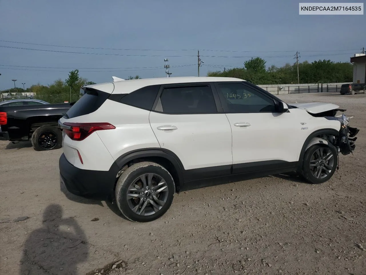 2021 Kia Seltos Lx VIN: KNDEPCAA2M7164535 Lot: 52821514