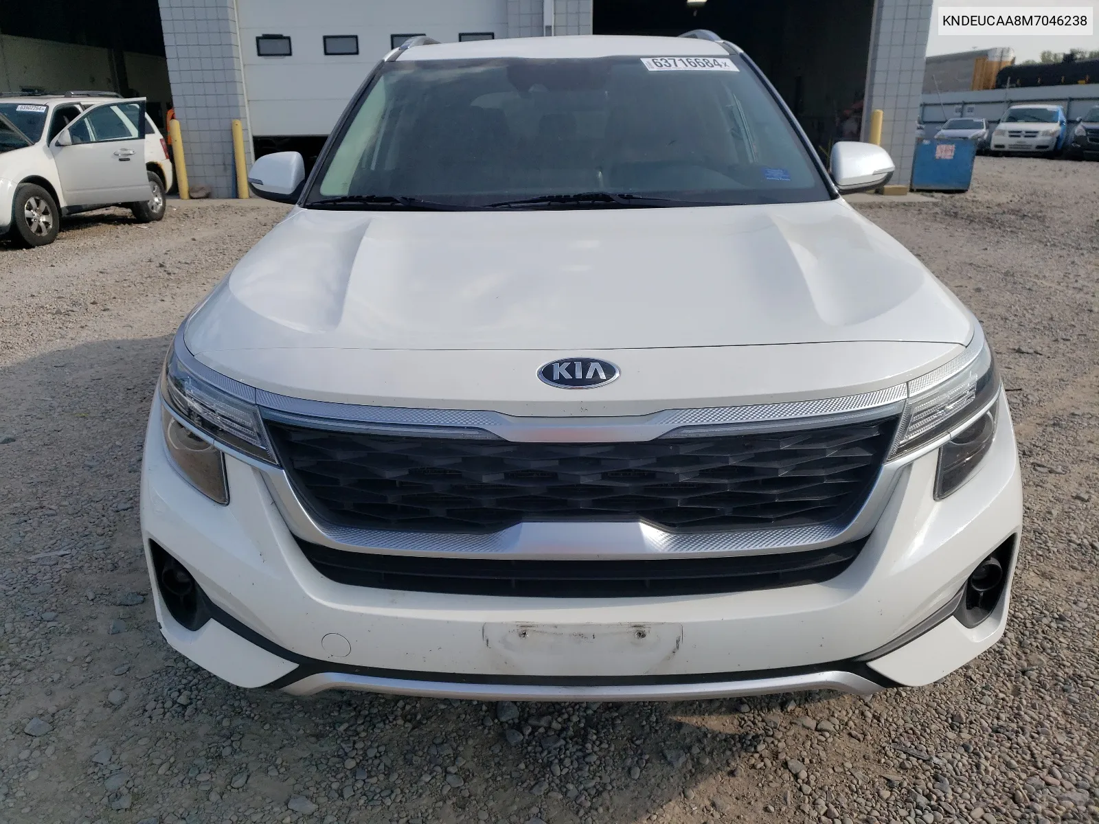 2021 Kia Seltos S VIN: KNDEUCAA8M7046238 Lot: 63716684