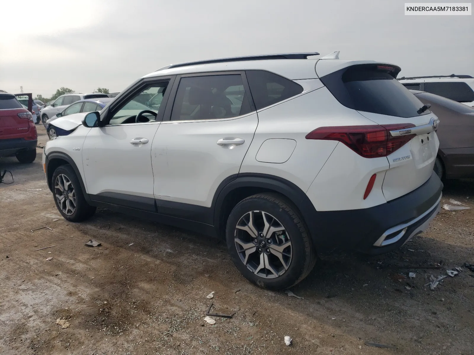 2021 Kia Seltos Ex VIN: KNDERCAA5M7183381 Lot: 63729774