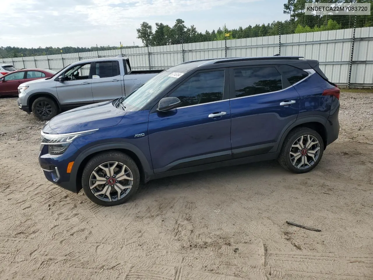 2021 Kia Seltos Sx VIN: KNDETCA22M7083720 Lot: 67146194