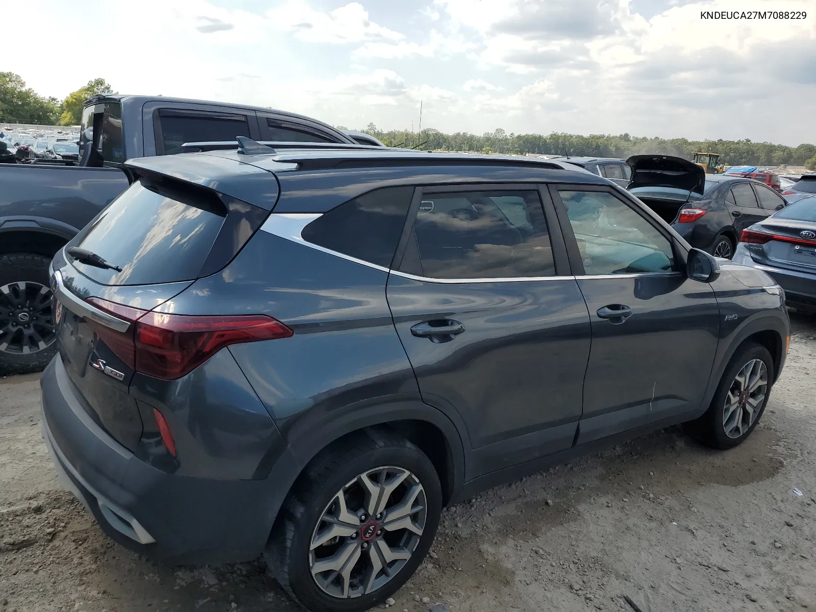 2021 Kia Seltos S VIN: KNDEUCA27M7088229 Lot: 67508224