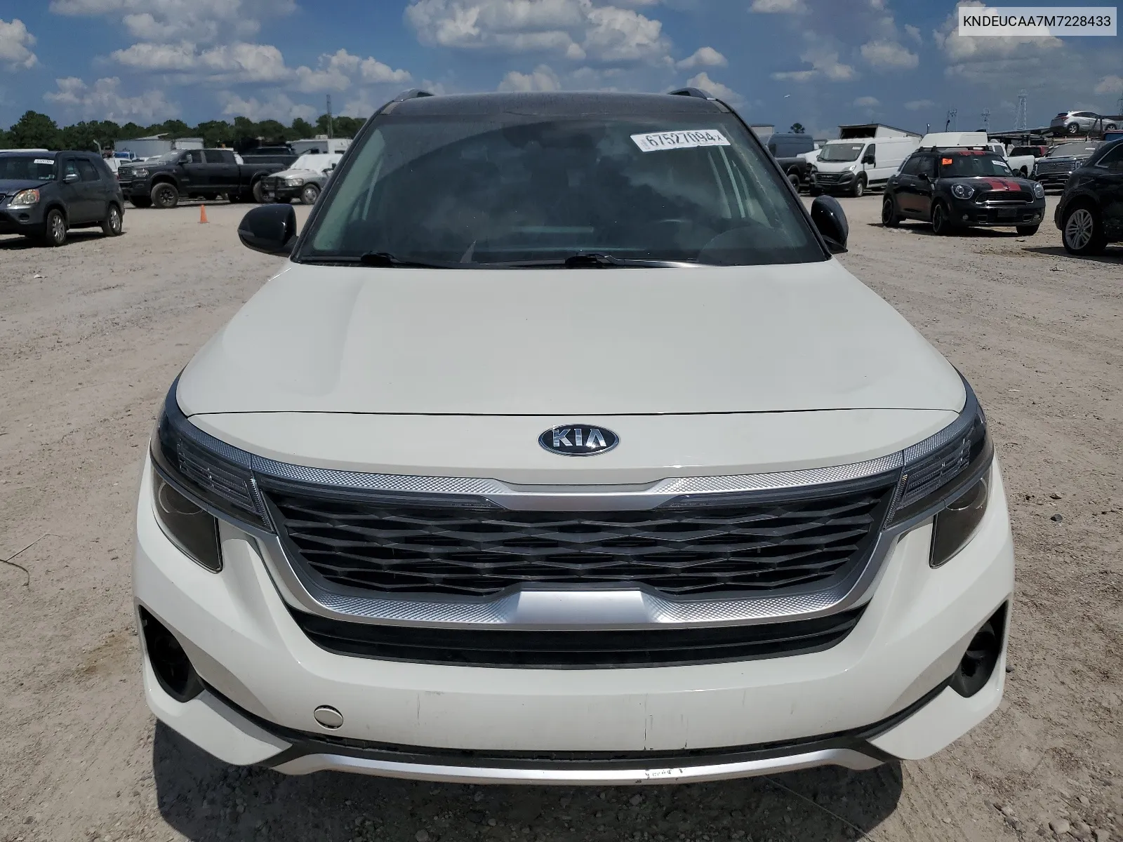 2021 Kia Seltos S VIN: KNDEUCAA7M7228433 Lot: 67527094