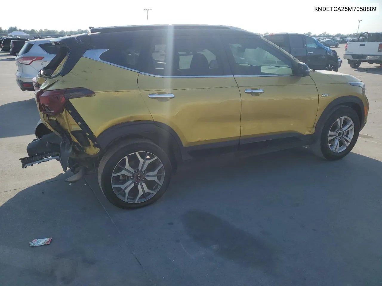 2021 Kia Seltos Sx VIN: KNDETCA25M7058889 Lot: 67894804