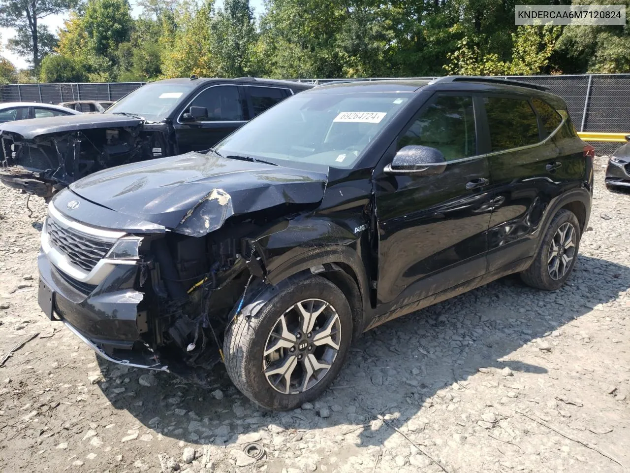 2021 Kia Seltos Ex VIN: KNDERCAA6M7120824 Lot: 69264724