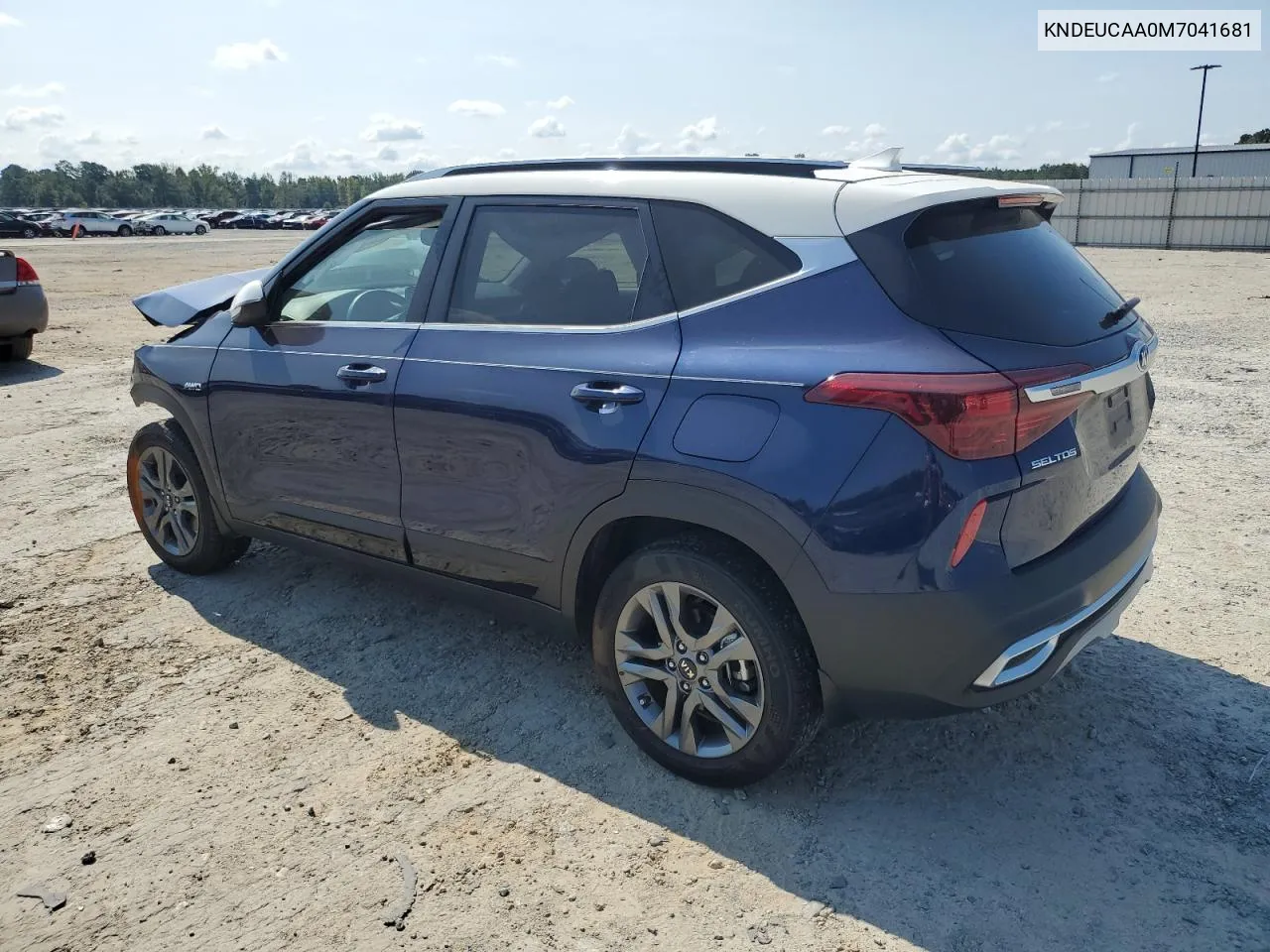 2021 Kia Seltos S VIN: KNDEUCAA0M7041681 Lot: 69466934