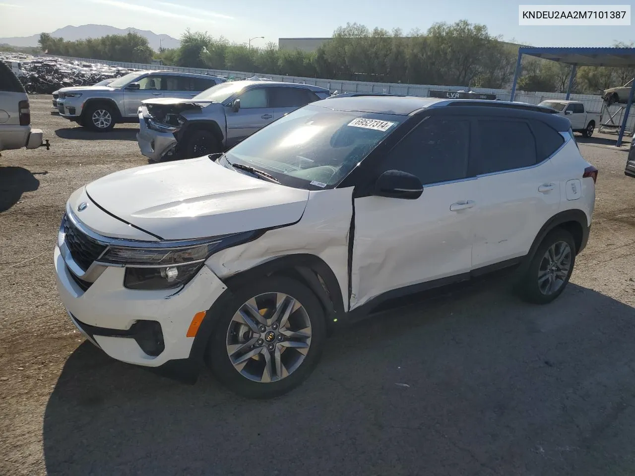 2021 Kia Seltos S VIN: KNDEU2AA2M7101387 Lot: 69527314