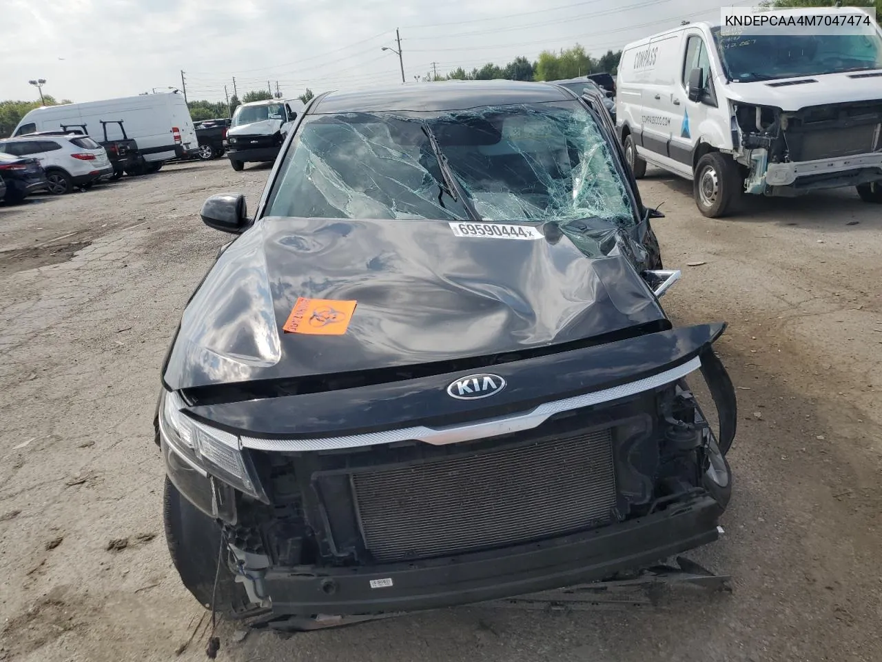 2021 Kia Seltos Lx VIN: KNDEPCAA4M7047474 Lot: 69590444