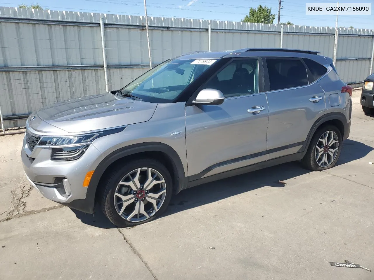 2021 Kia Seltos Sx VIN: KNDETCA2XM7156090 Lot: 71219944