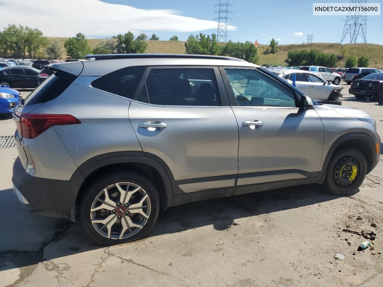 2021 Kia Seltos Sx VIN: KNDETCA2XM7156090 Lot: 71219944