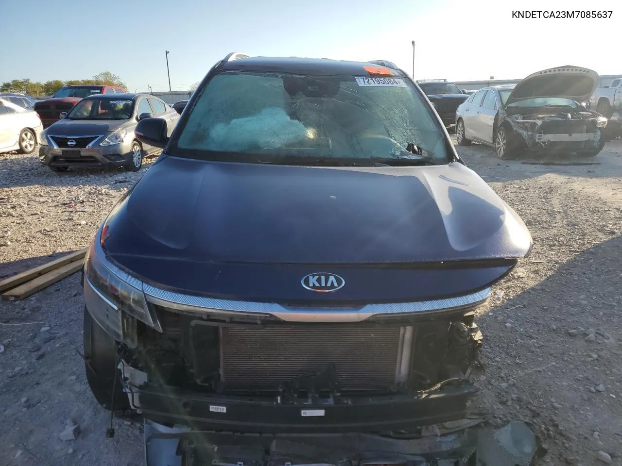 2021 Kia Seltos Sx VIN: KNDETCA23M7085637 Lot: 72195084