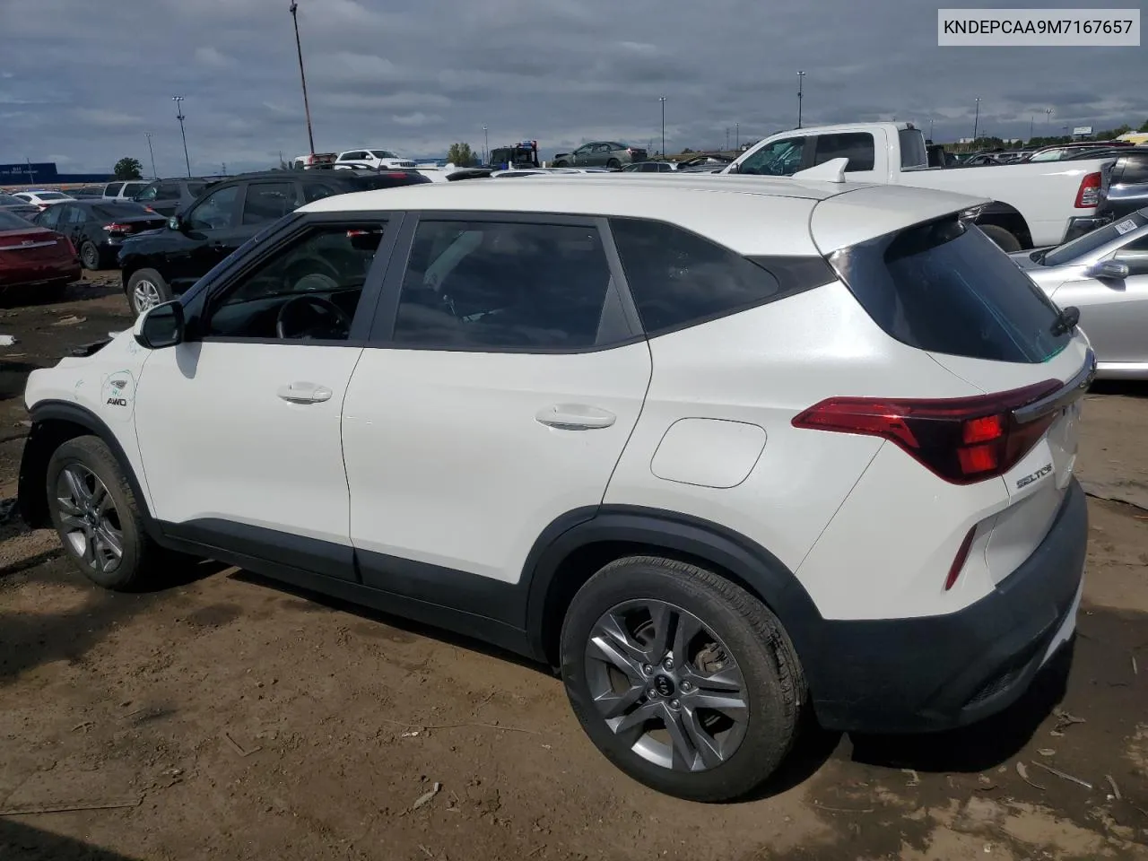 2021 Kia Seltos Lx VIN: KNDEPCAA9M7167657 Lot: 72719424