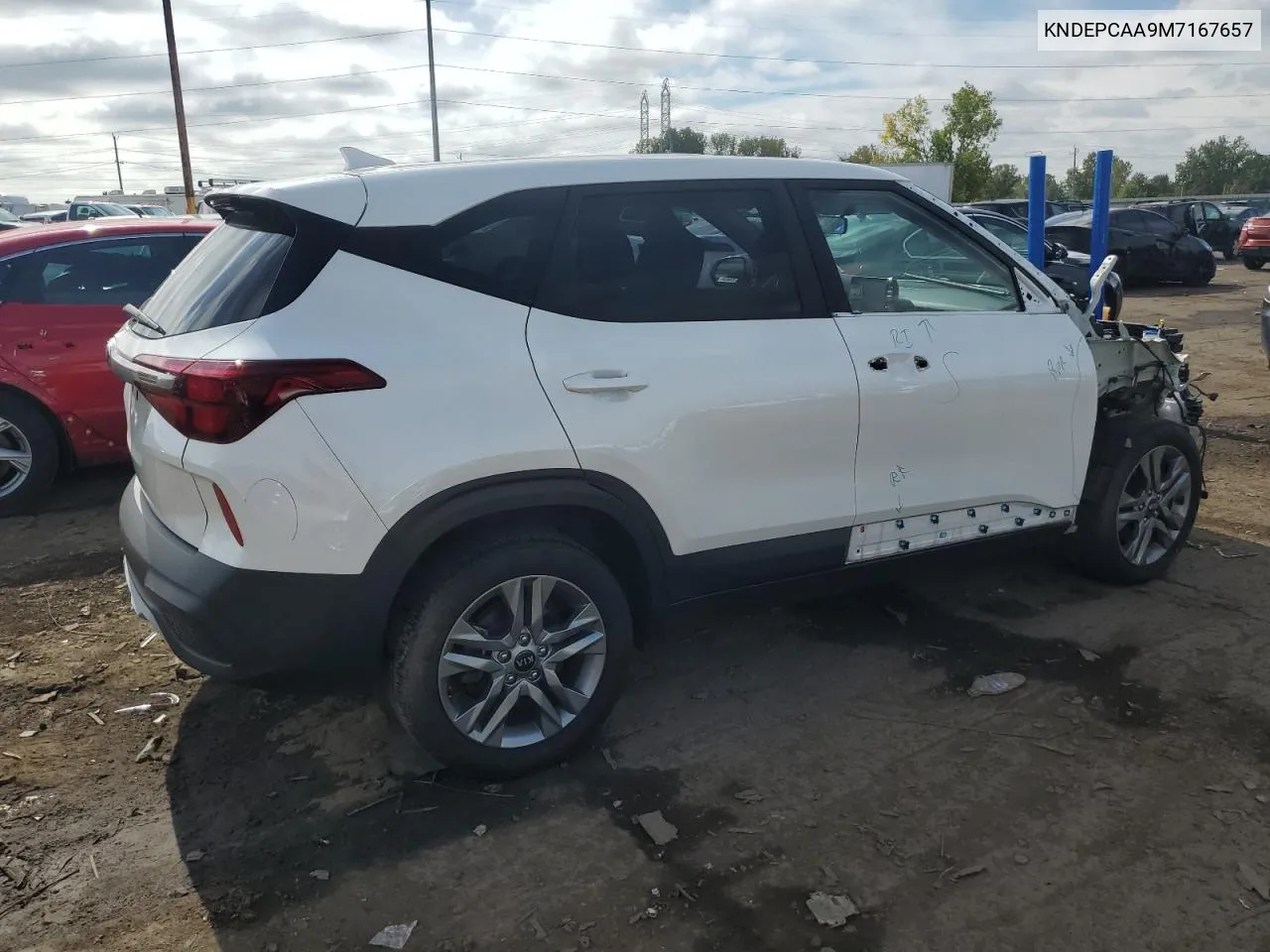 2021 Kia Seltos Lx VIN: KNDEPCAA9M7167657 Lot: 72719424