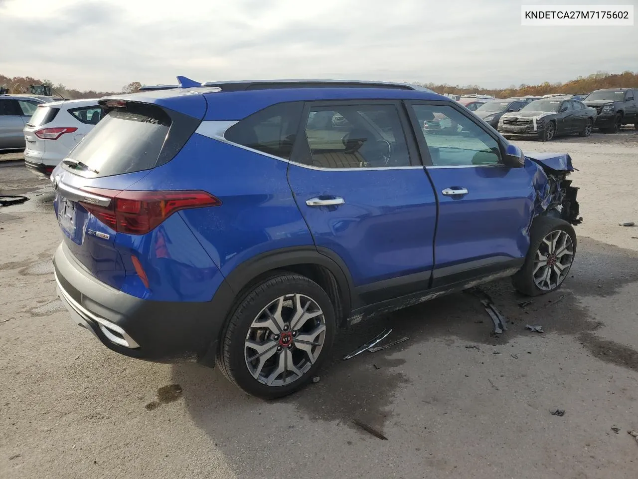 2021 Kia Seltos Sx VIN: KNDETCA27M7175602 Lot: 78591674