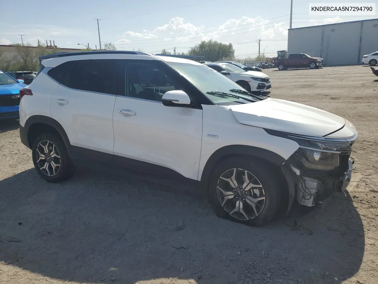 2022 Kia Seltos Ex VIN: KNDERCAA5N7294790 Lot: 66616284