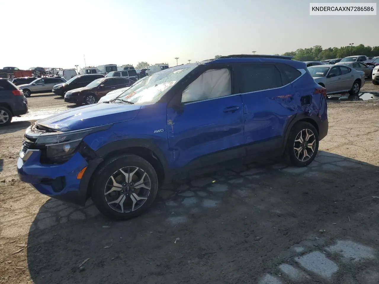 2022 Kia Seltos Ex VIN: KNDERCAAXN7286586 Lot: 66874764