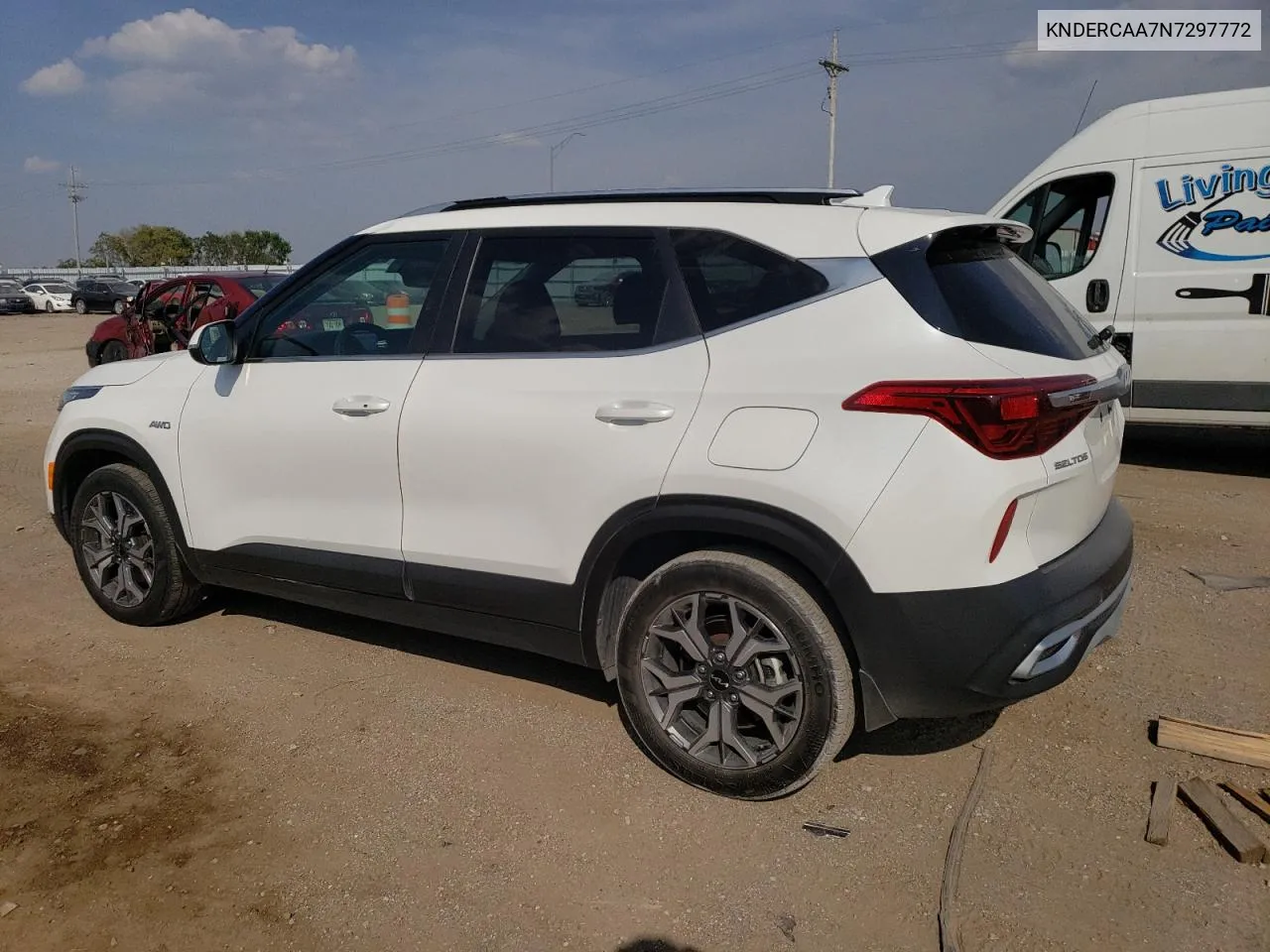 2022 Kia Seltos Ex VIN: KNDERCAA7N7297772 Lot: 71154854